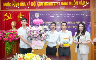 TỌA ĐÀM "NGÀY SÁCH VÀ VĂN HÓA ĐỌC VIỆT NAM NĂM 2026" VÀ TRAO GIẢI CUỘC THI "SINH VIÊN TUCST KỂ CHUYỆN CÙNG A.I"
